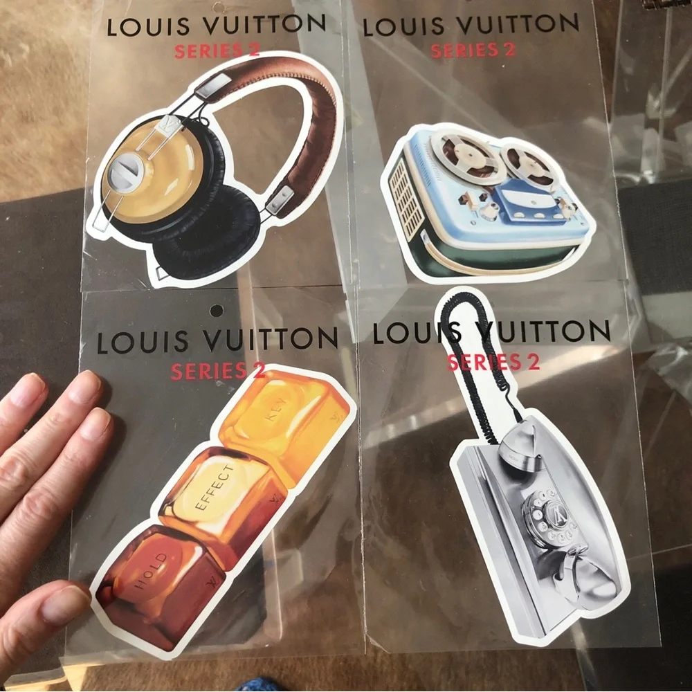 Louis Vuitton Series 2 Sticker Set of 4